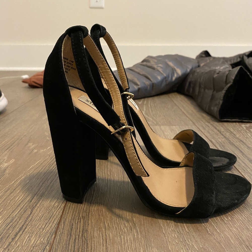 Steve Madden black heels